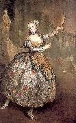 antoine pesne Portrait of the dancer Barbara Campanini china oil painting artist